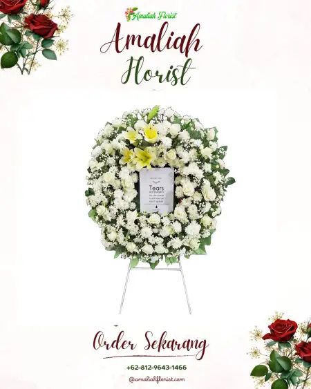 Krans Bunga Duka Manado Tua Dua